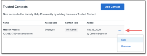 A screenshot of a contact page  Description automatically generated